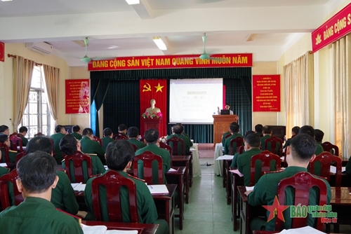 Bộ Chỉ huy Quân sự tỉnh Quảng Bình khai giảng lớp bồi dưỡng tiếng dân tộc thiểu số năm 2023
